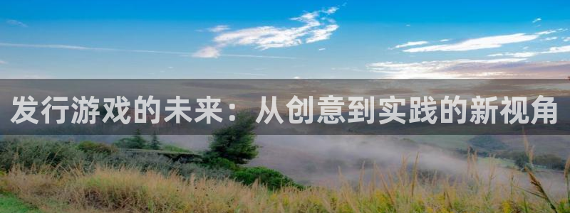 亿万28官网怎么注册账号：发行游戏的未来：从创意到实践的新视角